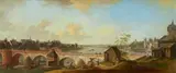 A View of Frankfurt by Christian Georg Schütz the Elder, Oil on canvas (relined), offered Nov 2023