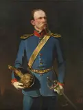 Ferdinand von Rayski, Portrait of Wolf Saladin von Schönberg, Oil on canvas