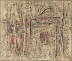 Formation III by Karl Fred Dahmen, 1957, Mixed media on canvas, offered Jun 2023