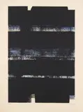 Pierre Soulages, Lithographie No.32 a, 1974, Lithograph in colours on card