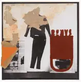Joseph Beuys, 3-Tonnen-Edition, 1973-1985, Oil (Braunkreuz) and double-sided screenprint, partially collaged with corrugated cardboard on PVC foil
