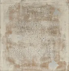 Herbert Zangs, Jutes, 1958, Mixed media on canvas