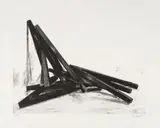 Bernar Venet, Effondrement: Lignes indéterminée