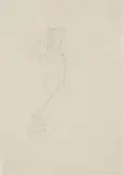 Joseph Beuys, Frau mit kleinem Hirsch und Käfig, 1955, Double sided drawing: each pencil on paper