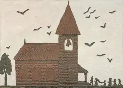 Jean Frédéric Schnyder, Kindheitserinnerung, 1986, Oil on canvas