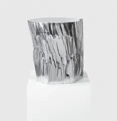 John Chamberlain, Straits of Muse, 2005, Chrome plated bronze. Approx