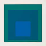 SP-XII by Josef Albers, 1967, Colour screenprint on card, sold Jun 2023