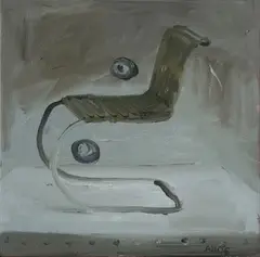 Portrait No. 100 by Anton Henning, 2006, Oil on canvas, offered Jun 2023