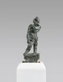 Markus Lüpertz, Untitled (Apollo), Around 1989, Bronze with black green patina