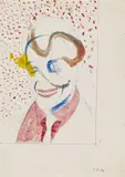 Sigmar Polke, Untitled, Around 1965, Mixed media on paper