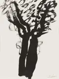 Etel Adnan, Untitled (from: Série des Arbres)