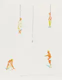 Norbert Bisky, Abschnitt, 2006, Watercolour on card