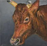 Karin Kneffel, Untitled, 1992, Oil on canvas