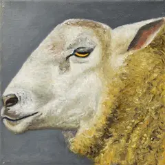 Karin Kneffel, Untitled, 1992, Oil on canvas