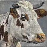 Karin Kneffel, Untitled, 1993, Oil on canvas