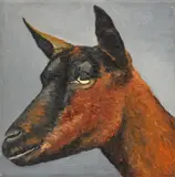 Karin Kneffel, Untitled, 1992, Oil on canvas