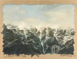Ralph Fleck, Alpenstück VIII, 1980, Oil on canvas