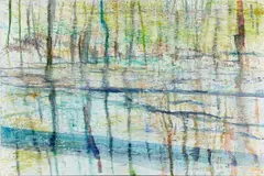 Matthias Meyer, Lake 2, 2011, Oil on canvas