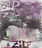 Bendix Harms, Zilp Zalppp, 2005, Oil on canvas