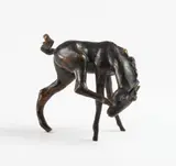 Kleines, sich kratzendes Fohlen by Renée Sintenis, 1918, Bronze, sold Jun 2023