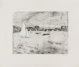 Emil Nolde, Hamburg: Alsterbassin