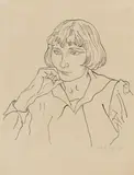 Rudolf Schlichter, Frauenporträt