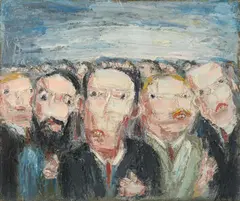 Manifestation by Clifford Holmead Phillips, 1971, Oil on canvas, laid down on wood, sold Jun 2023