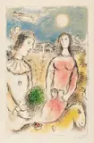 Marc Chagall, Le Couple au Crépuscule