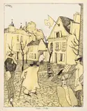Lyonel Feininger, Gelbe Strasse