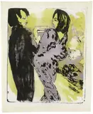Emil Nolde, Junges Paar, 1913, Colour lithograph on fine Japan paper