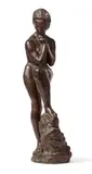 Wilhelm Lehmbruck, Mädchen mit aufgestütztem Bein