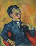 Georg Tappert, Portrait of Karl Jakob Hirsch