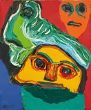 Karel Appel, Untitled, 1971, Oil on canvas