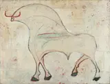 Óscar Domínguez, Il Toro, 1951, Oil on canvas
