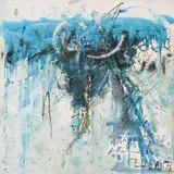 Hans Staudacher, Untitled, 1978, Oil on canvas on panel