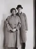 August Sander, Der Maler (Anton Räderscheidt und Marta Hegemann), c. 1925, Gelatin silver print, printed probably 1950s