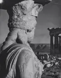 Walter Hege, Koren des Erechtheion, Akropolis, 1928/29, Vintage gelatin silver print