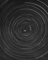 Star Tracks by Wolf Strache, 1956, Vintage ferrotyped gelatin silver print on Agfa-Portriga-Rapid paper, offered Jun 2023
