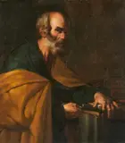 Neapolitan School 17th century, St. Bartholomew, Oil on canvas (relined)
