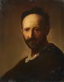 Portrait of a man with a goatee by circle of Hans von Marées, Oil on canvas (relined), offered May 2023