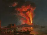 Jacob Philipp Hackert, Eruption of Vesuvius on 8th August 1779