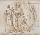 Julius Schnorr von Carolsfeld, The Expulsion of Hagar