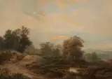 Carl Hummel, Hilly summer landscape
