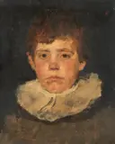 Wilhelm Leibl, Redheaded Boy, Oil on canvas