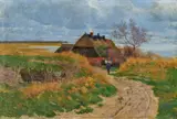 Paul Müller-Kaempff, Lonely Fisher Cottage (Fishing Cottage on the Bodden)