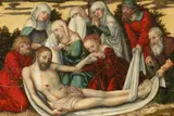 studio of Lucas Cranach the Elder, The Lamentation of Christ, Oil on panel