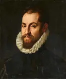 Italian School around 1600, Portrait of a Man in a White Ruff, Oil on canvas