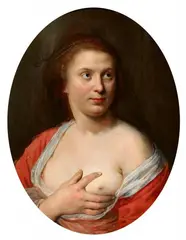 Salomon de Bray, Pero - Allegory of Charity, Oil on panel