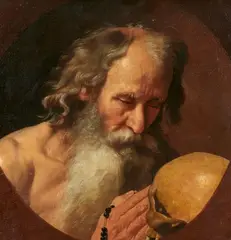Hendrick de Somer, Saint Paul of Thebes, Oil on panel