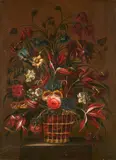 Juan de Arellano, Flower still life, Oil on canvas (relined)